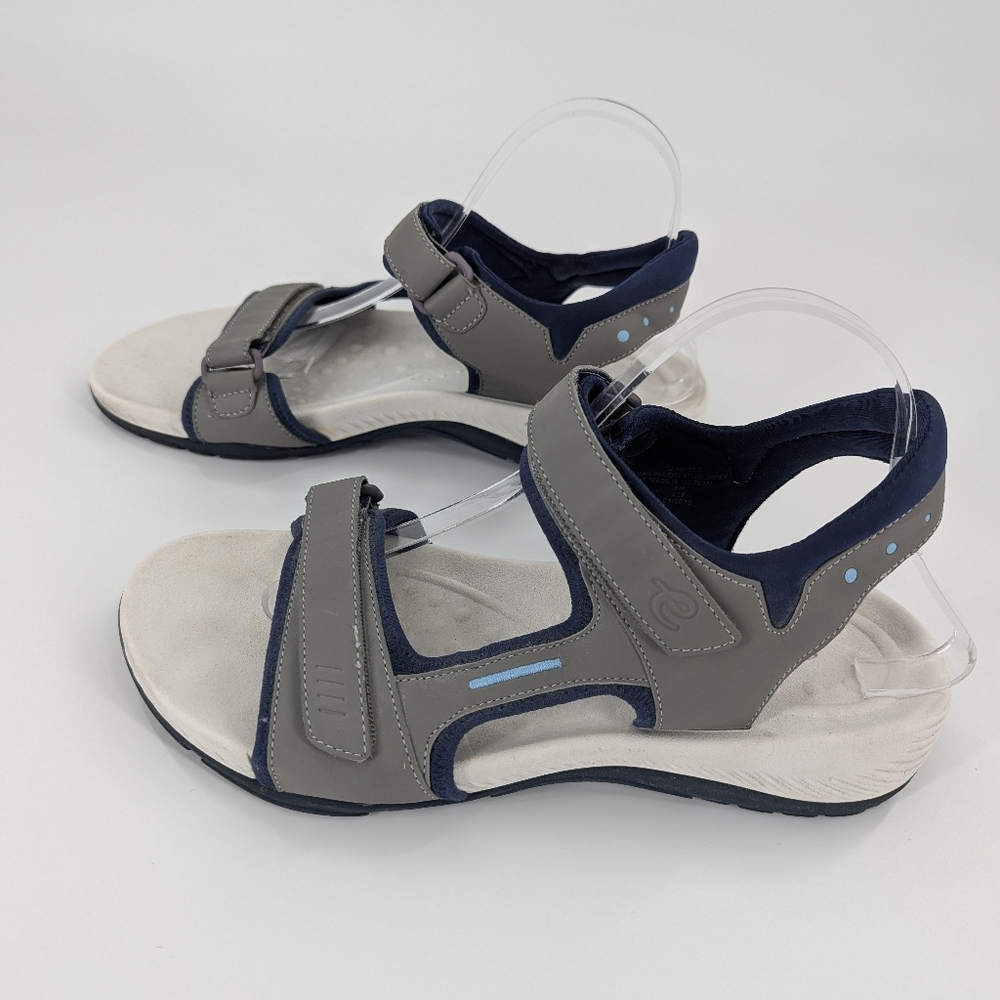 Easy Spirit Outdoor Sport Sandals Athleisure Grey Gorpcore Adjustable Women's 9M